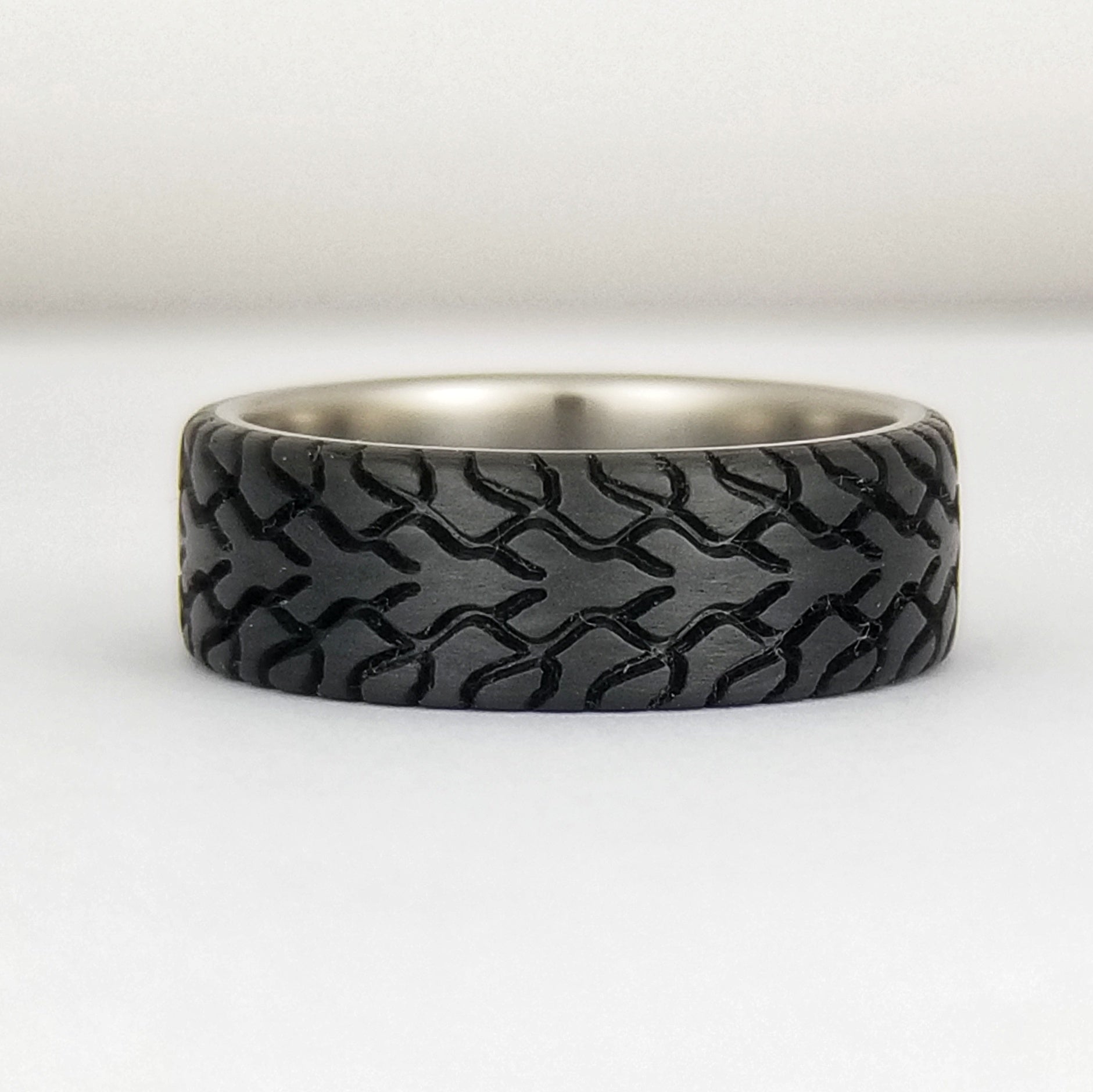 Drag Radial Carbon Fiber On Titanium Ring