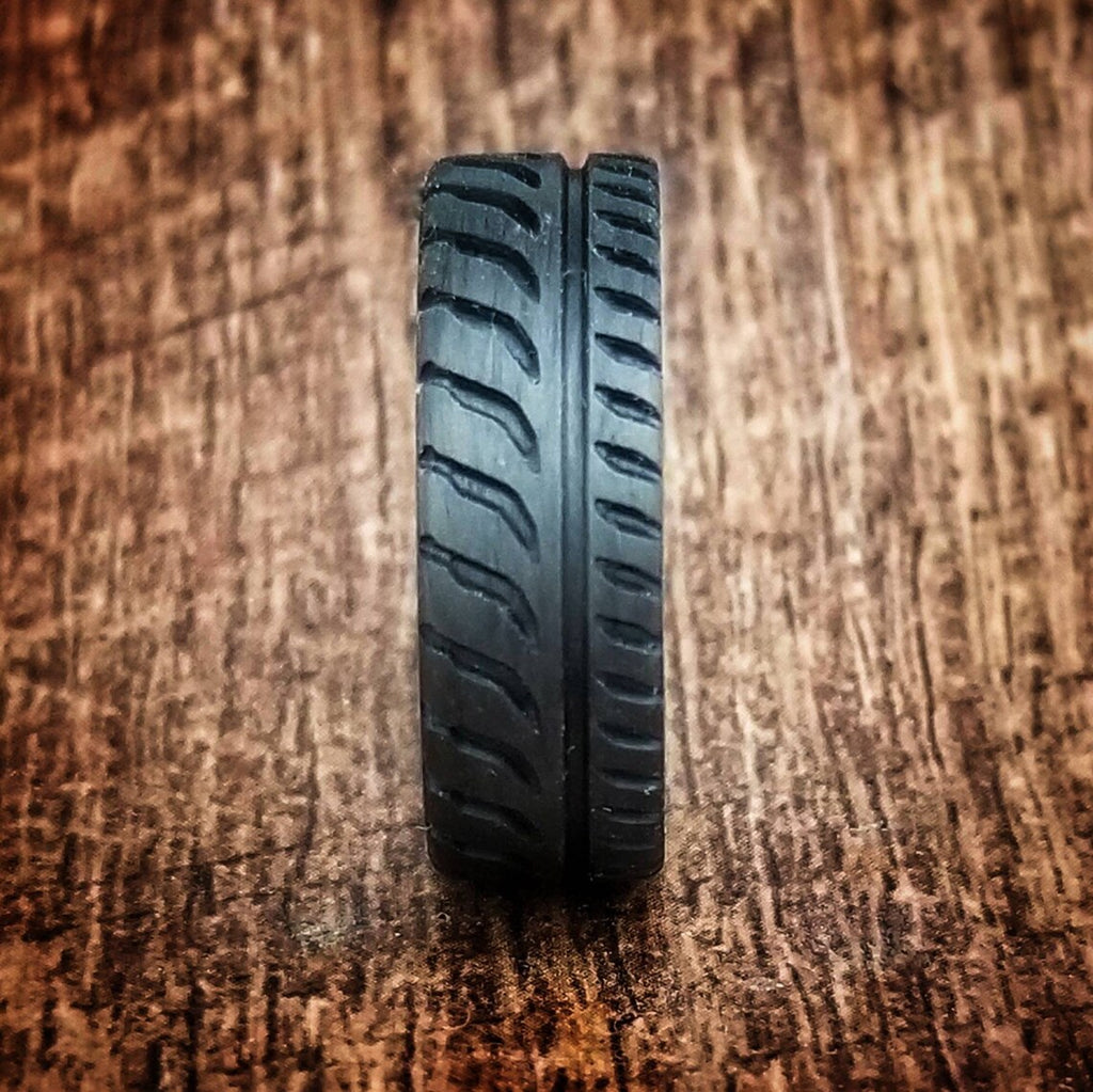 Ti-Core Tread Ring: Carbon Fiber & Titanium Racer Ring