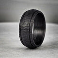 Nightmare, Carbon Fiber Ring. Strong, Light Weight, Wedding Ring, Comfort fit, Durable Finish